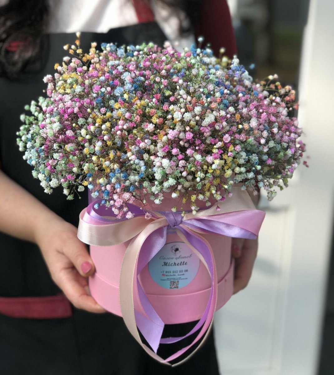 Гипсофила с астрами