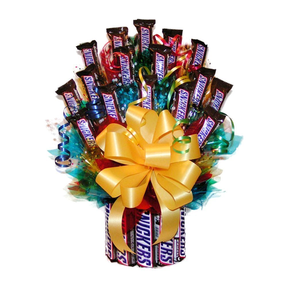 Букет из шоколадных батончиков