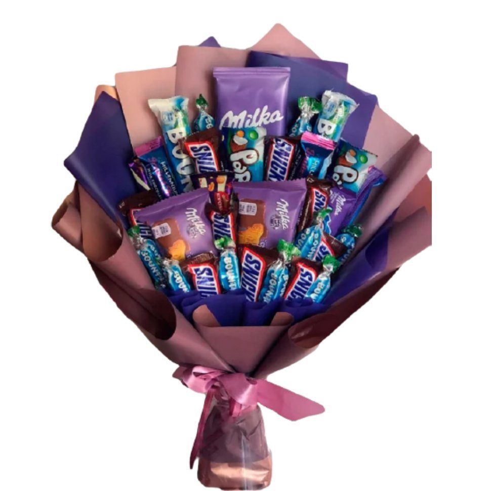 Букет из шоколадок