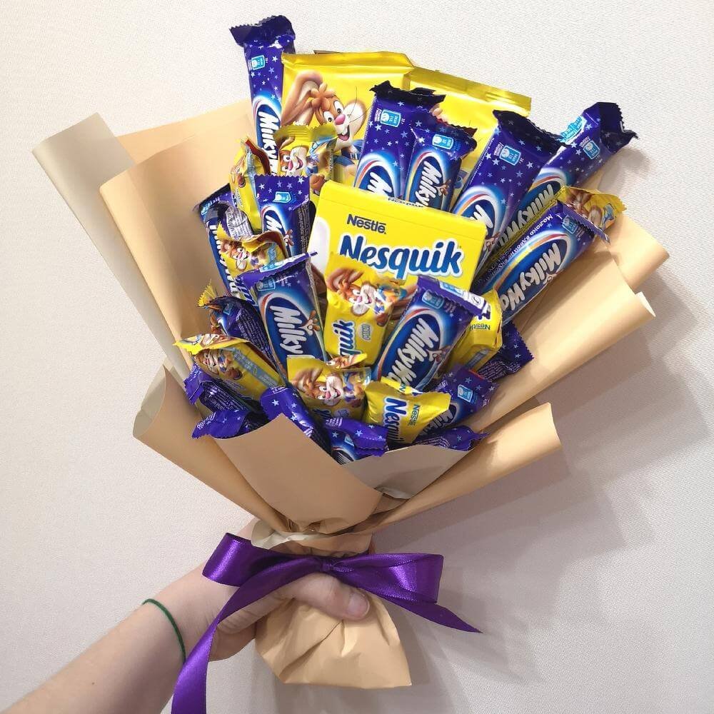 Букет из шоколадок