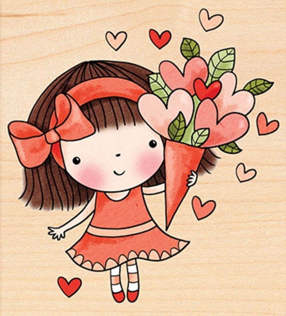 Мини открыточки милые рисуночки