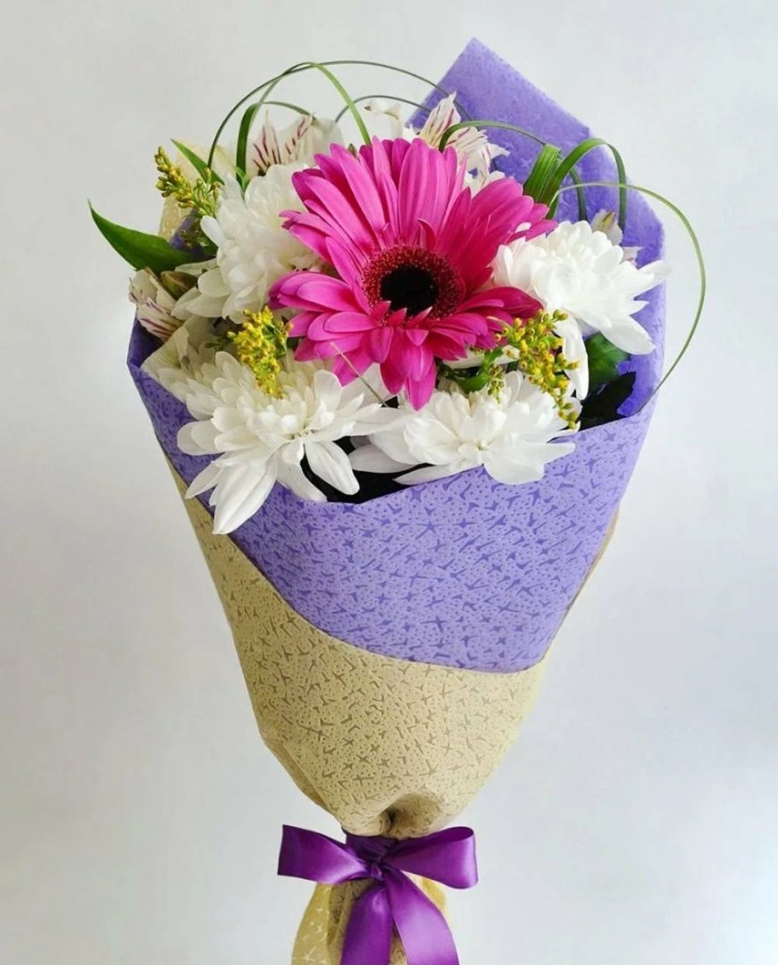 Букет "с новорожденной"