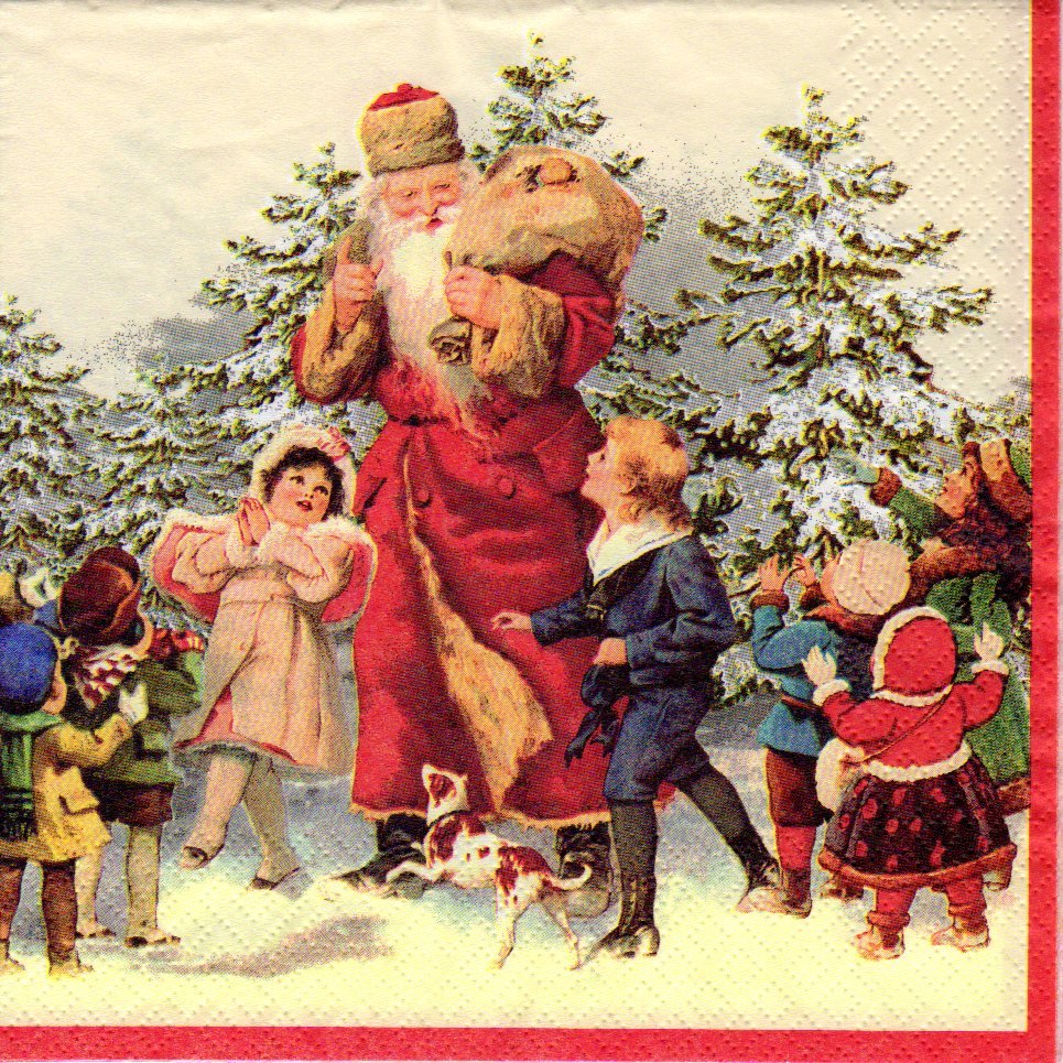 Новогодние открытки для детей