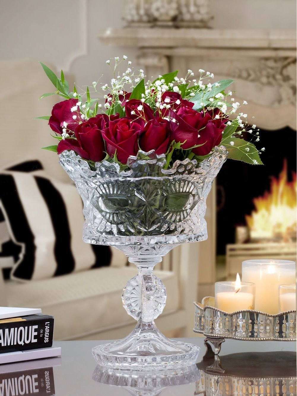 Шикарные букеты в вазах