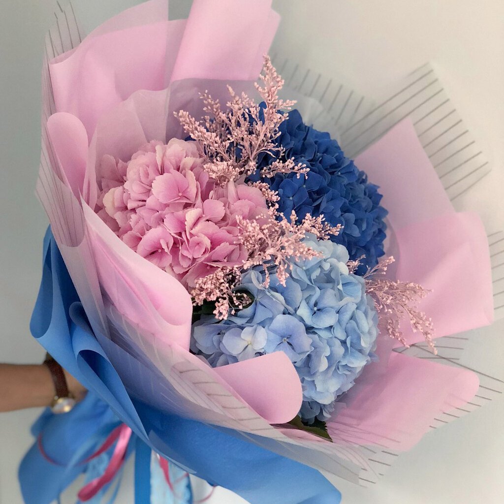 Букет "3 гортензии"