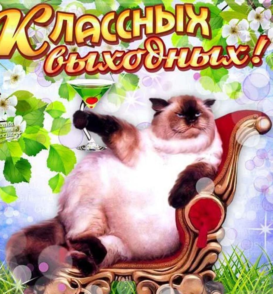 Доброй ночи приятных выходных