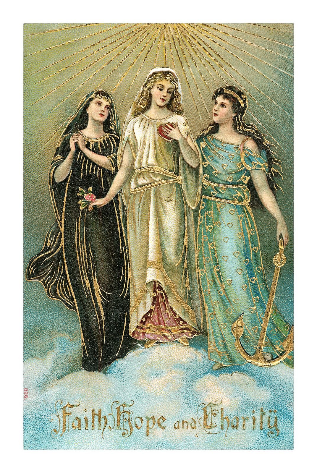 Вера Надежда любовь арт