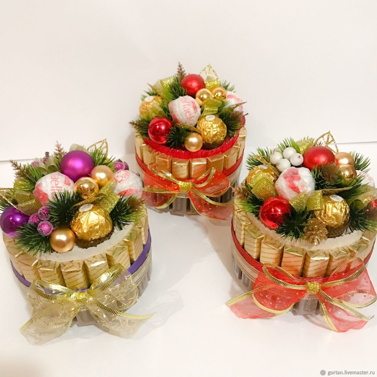 Букет из конфет в кружке