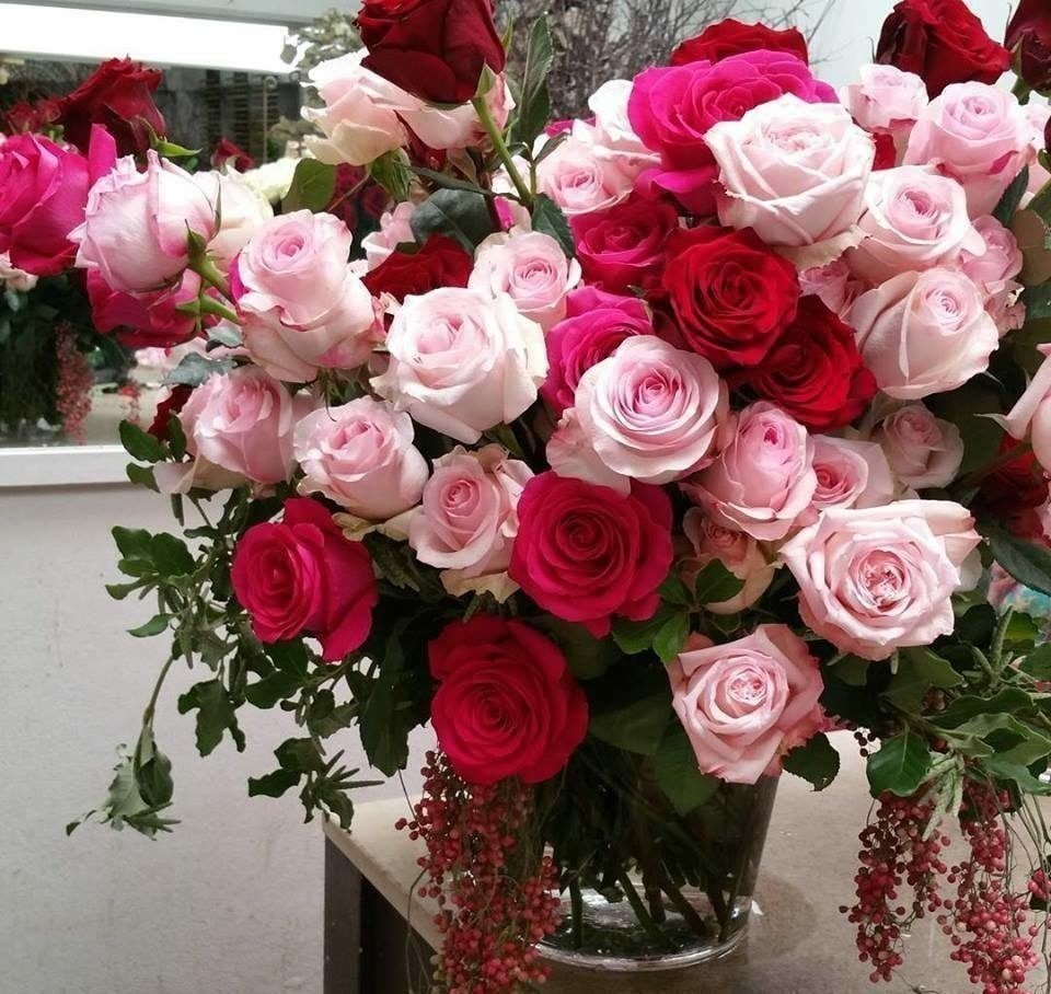 Букет роз с добрым утром