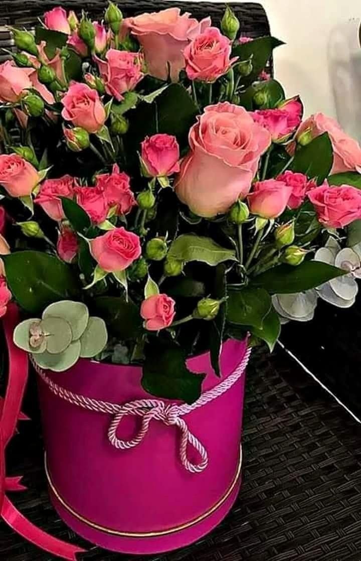 Роскошные букеты с добрым утром