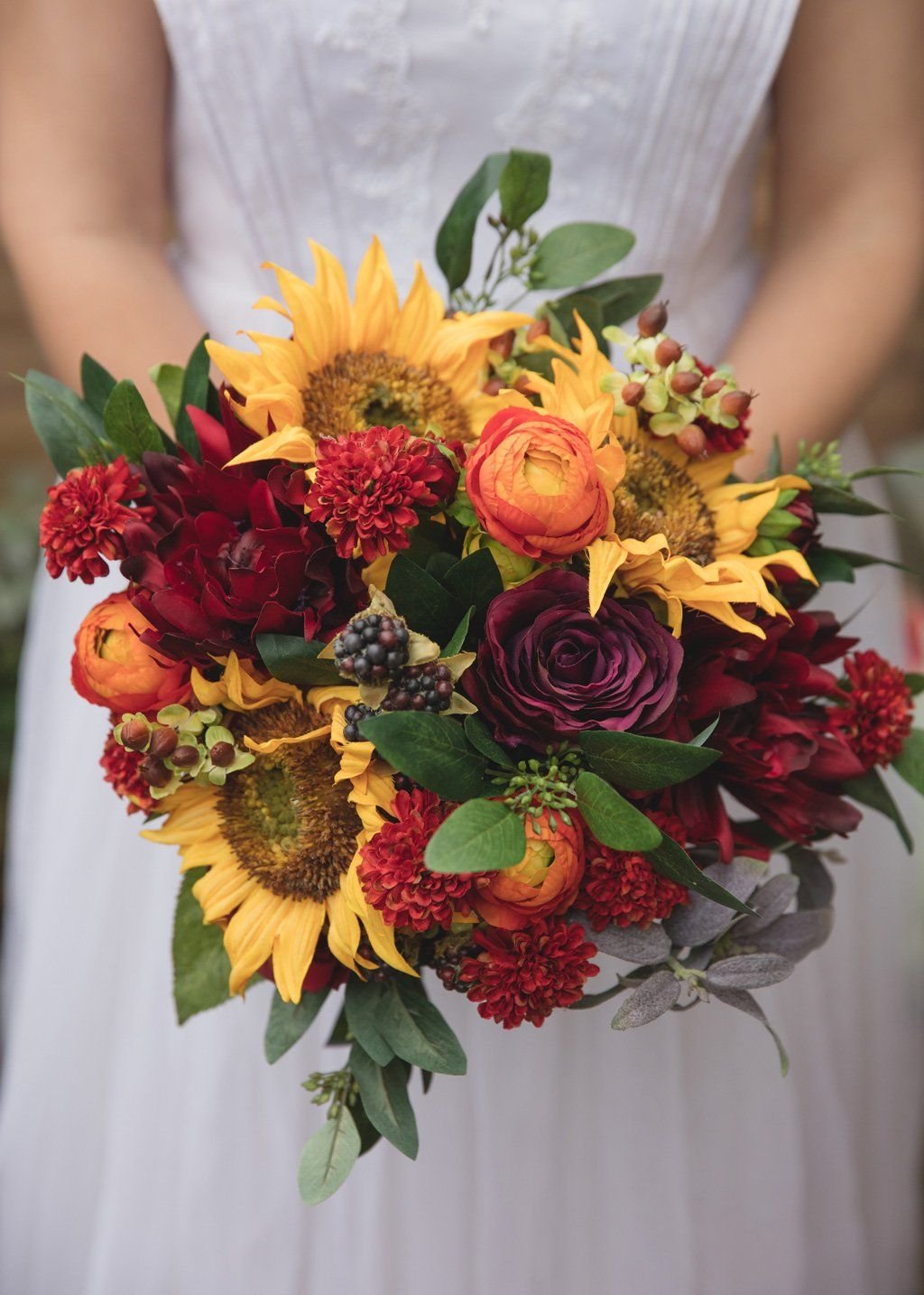 Изысканные осенние букеты