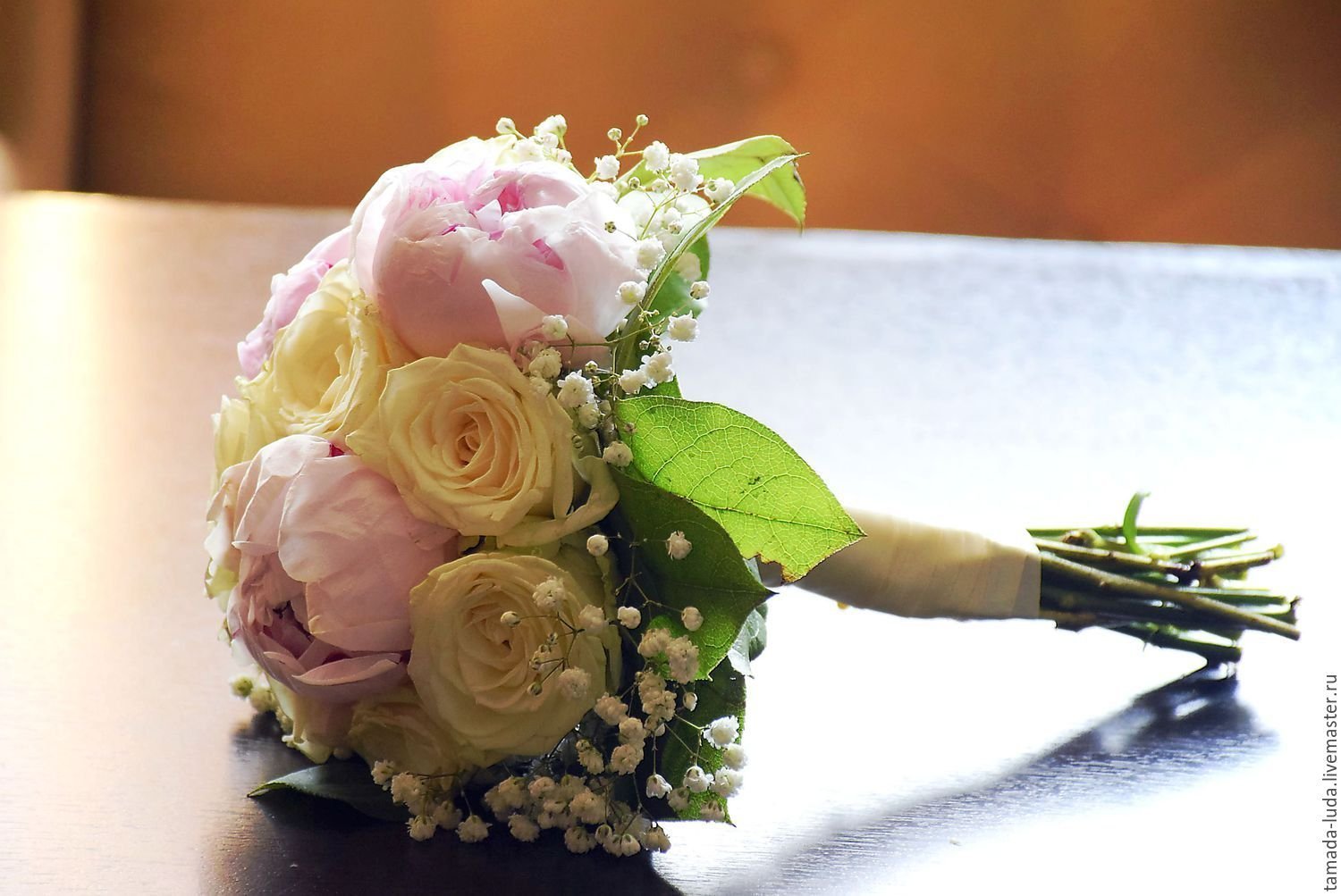 Букет невесты своими руками из живых цветов - 62 фото