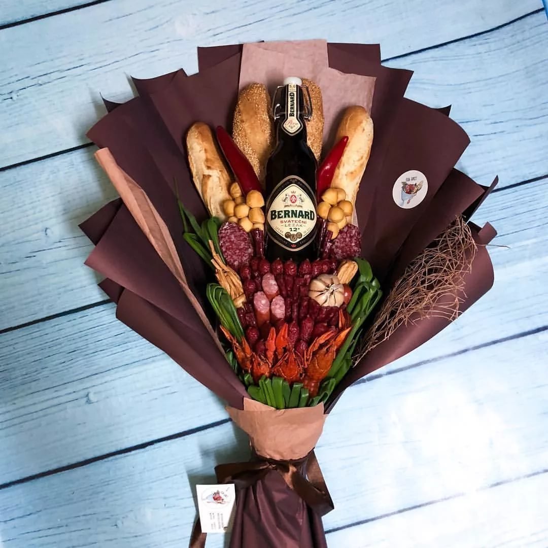Мужской букет на день рождения