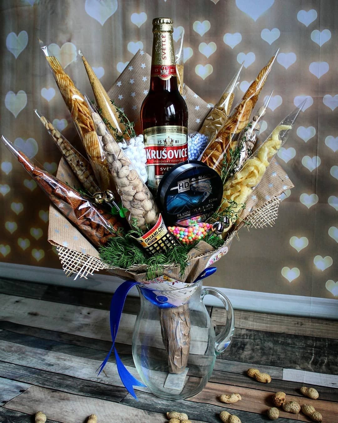 Букет для мужчины из продуктов