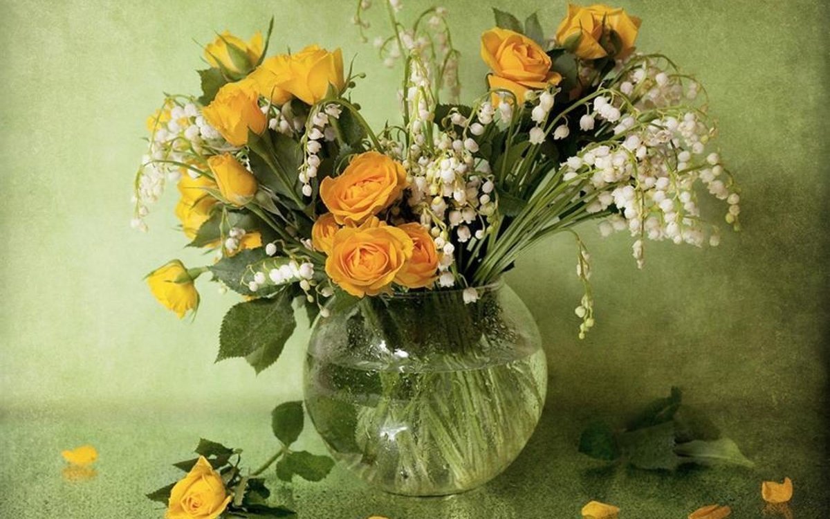 Натюрморт с цветами