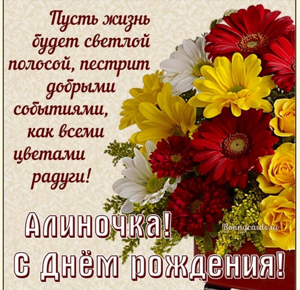 Поздравления с днём рождения Алене