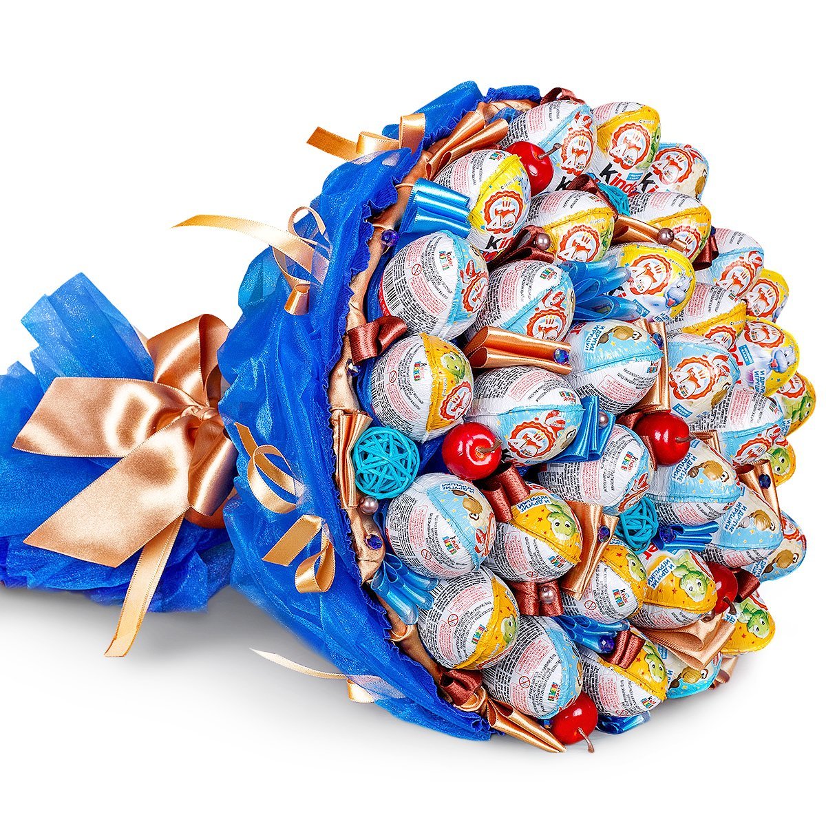 Букет из конфет для детей - 69 фото