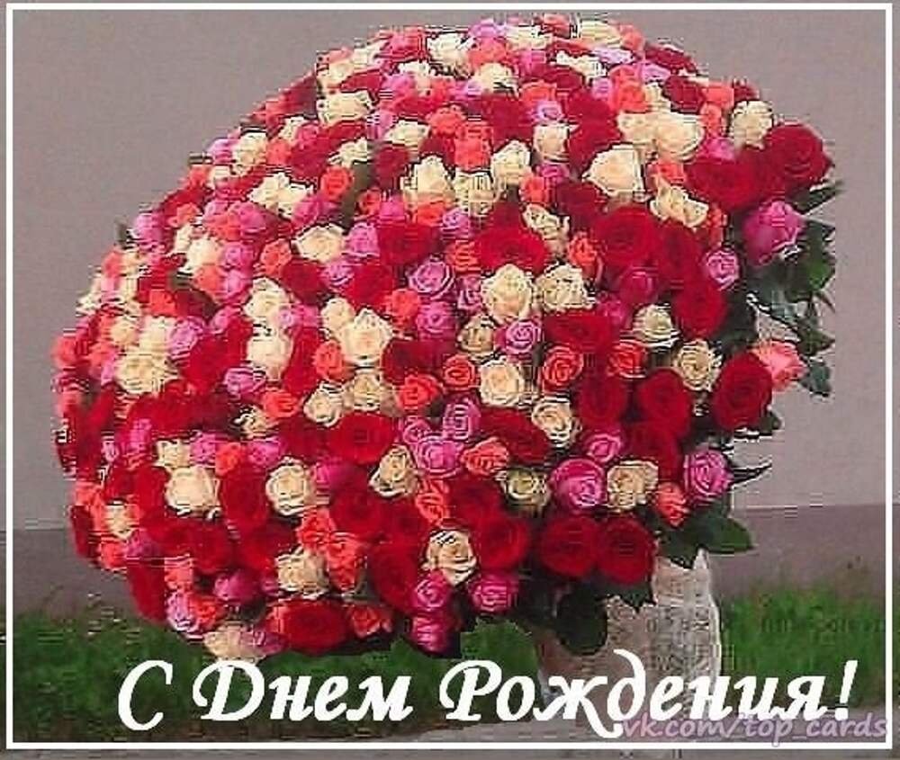 Самый большой букет из всех цветов в мире