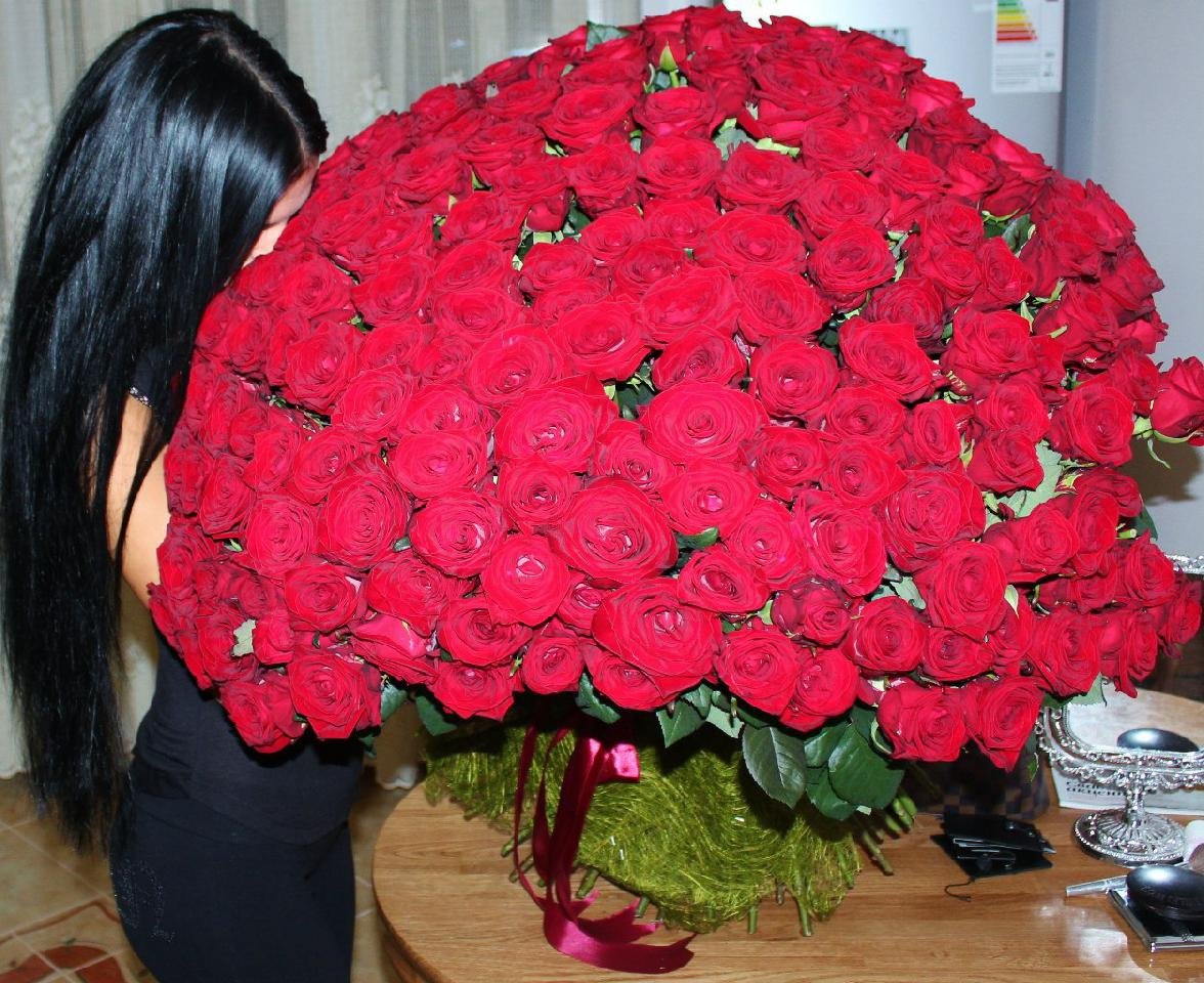 Самый большой букет в мире