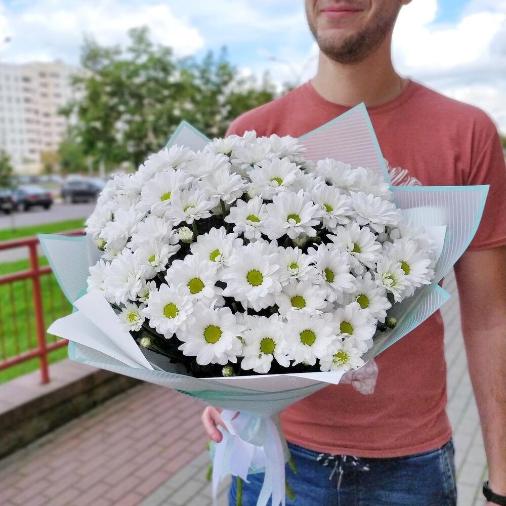 51 Кустовая Хризантема букет