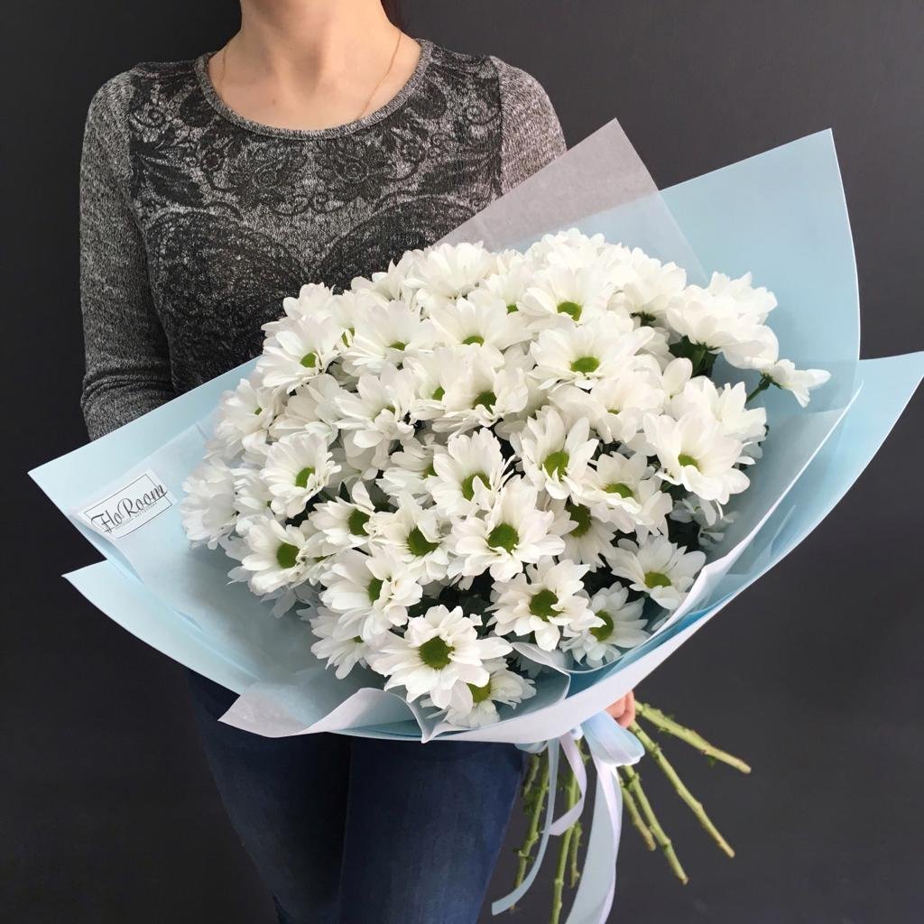 Букет "25 хризантем"