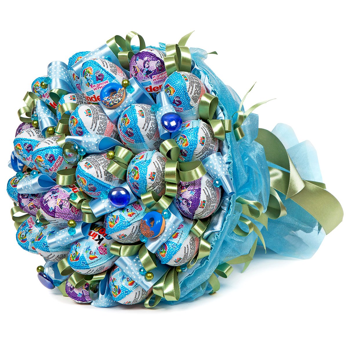 Букет из жевательных конфет