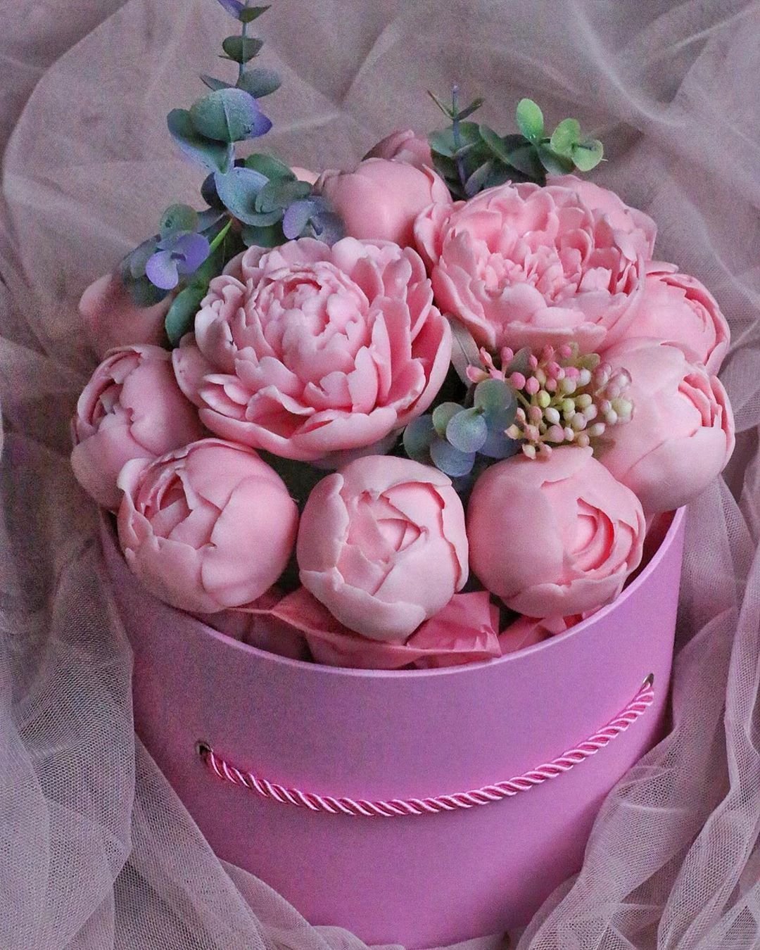 Пионы сочетание