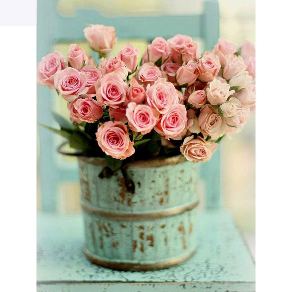 С днём рождения Акварельная открытка