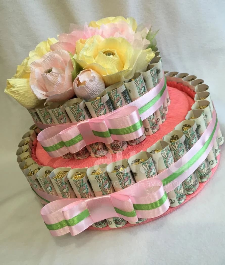 Торт из денег