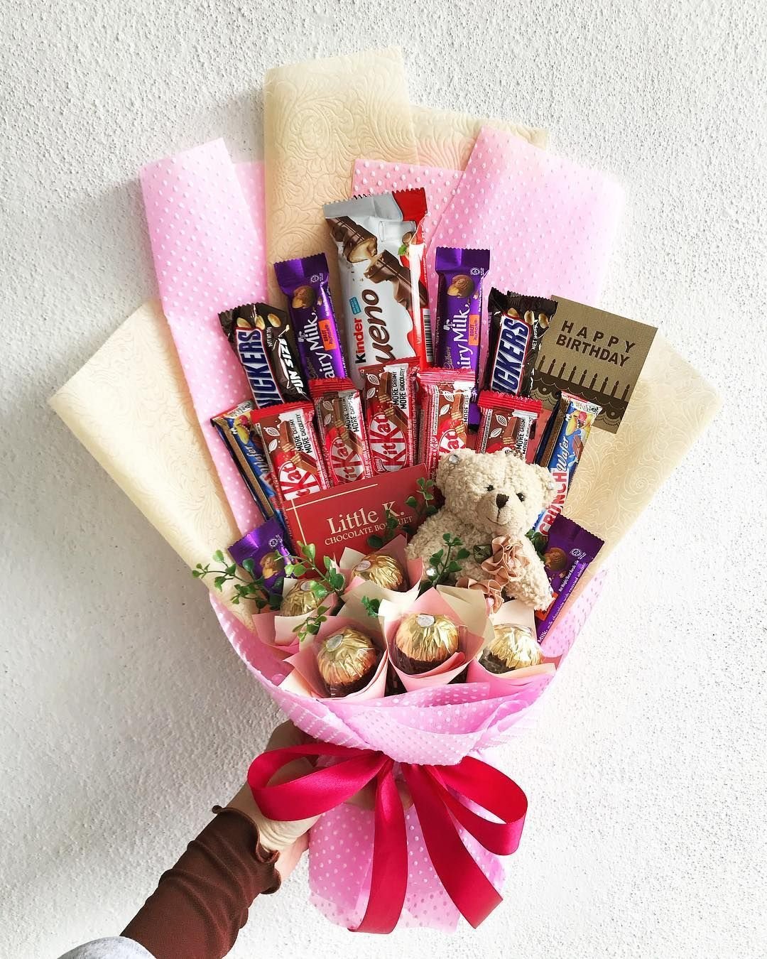 Сладкий букет для девочки