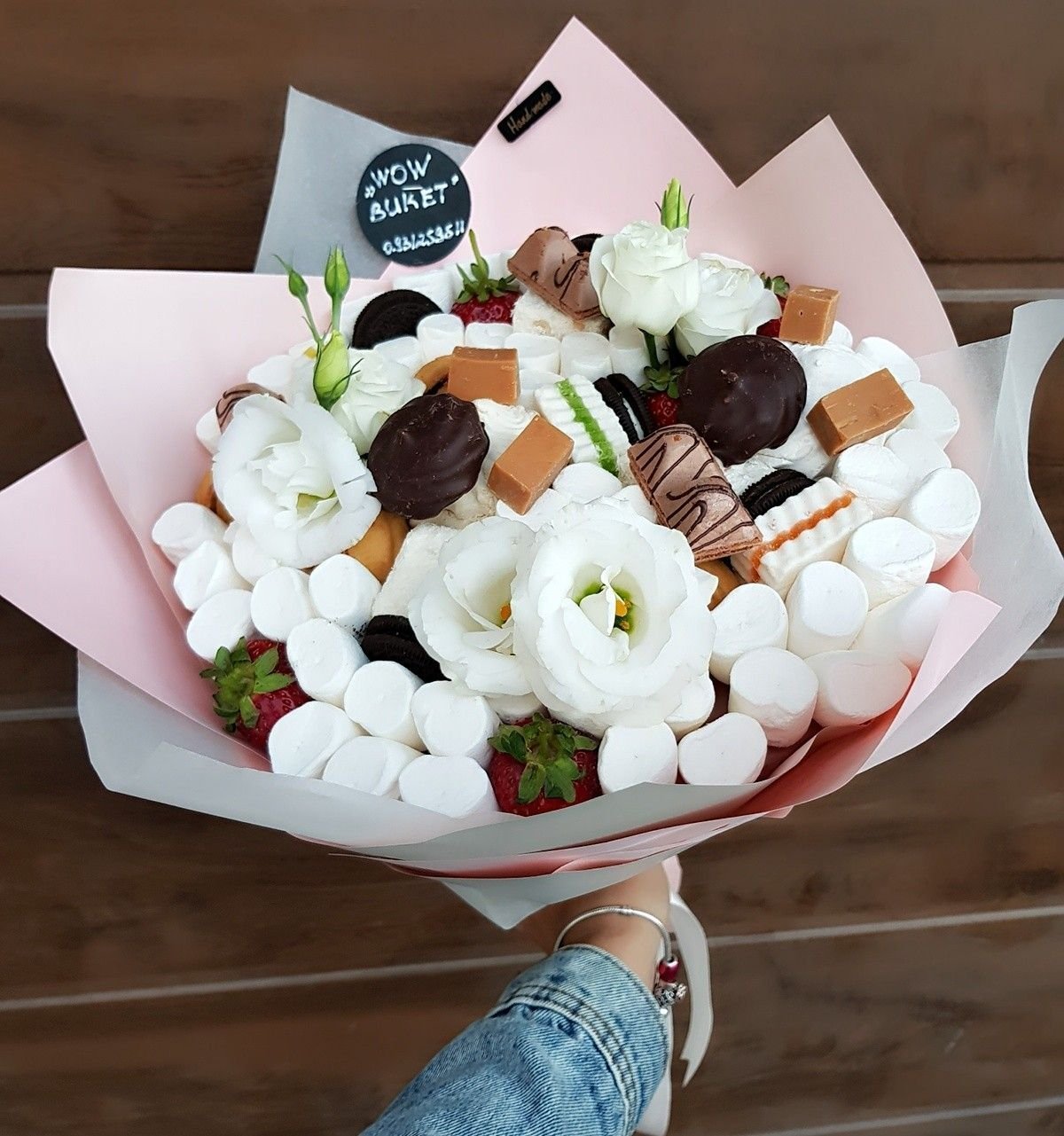 Необычные сладкие букеты