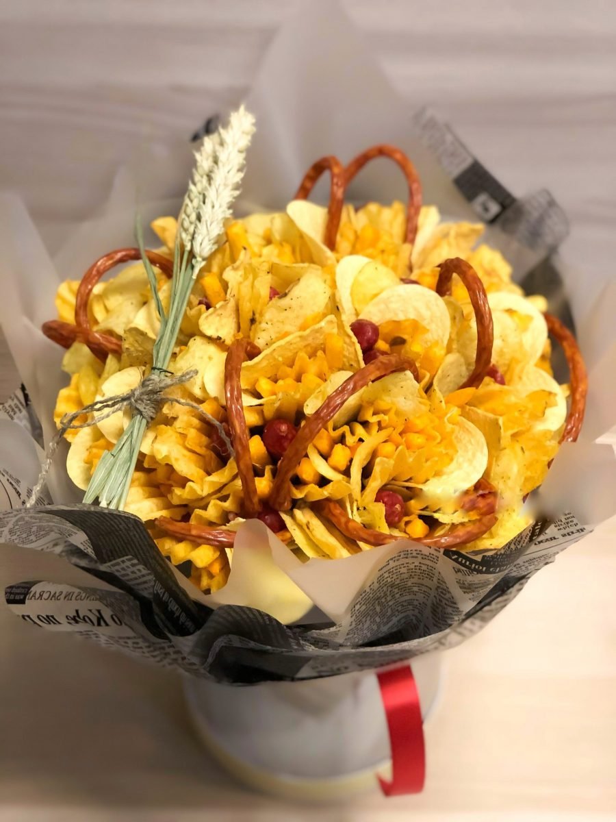 Букет из чипсов