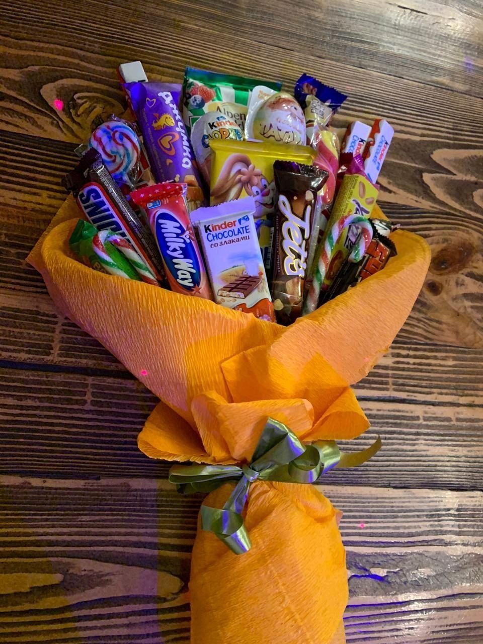 Букет из шоколадок