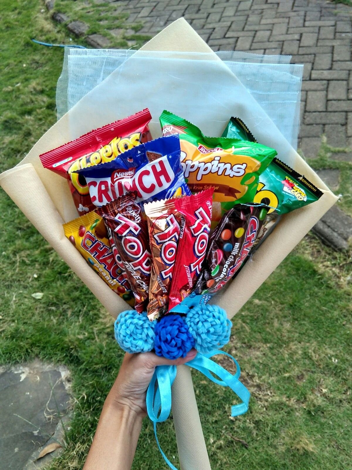 Букет из чипсов