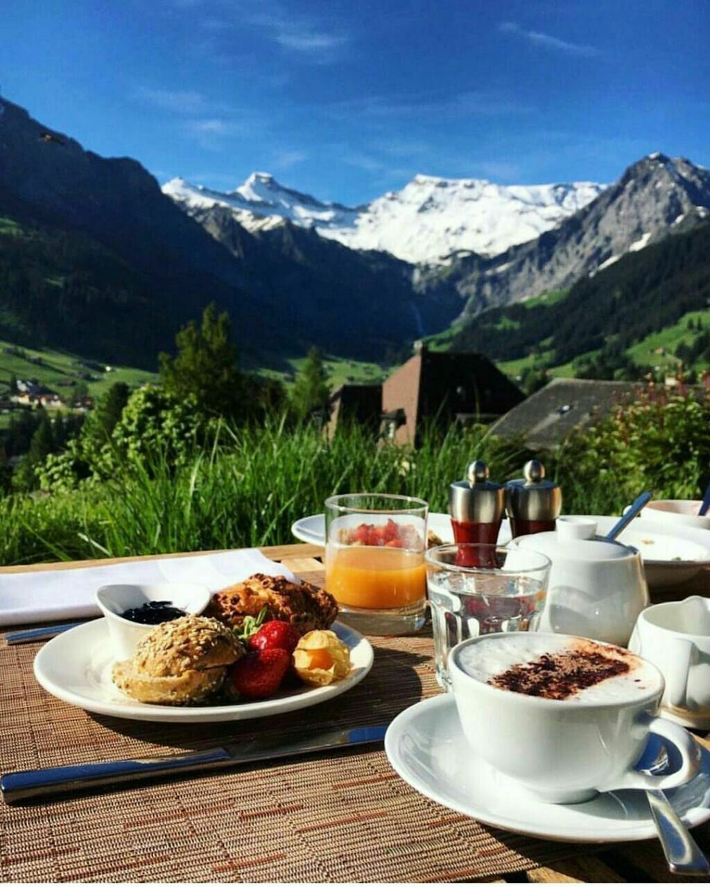 Цветы в горах