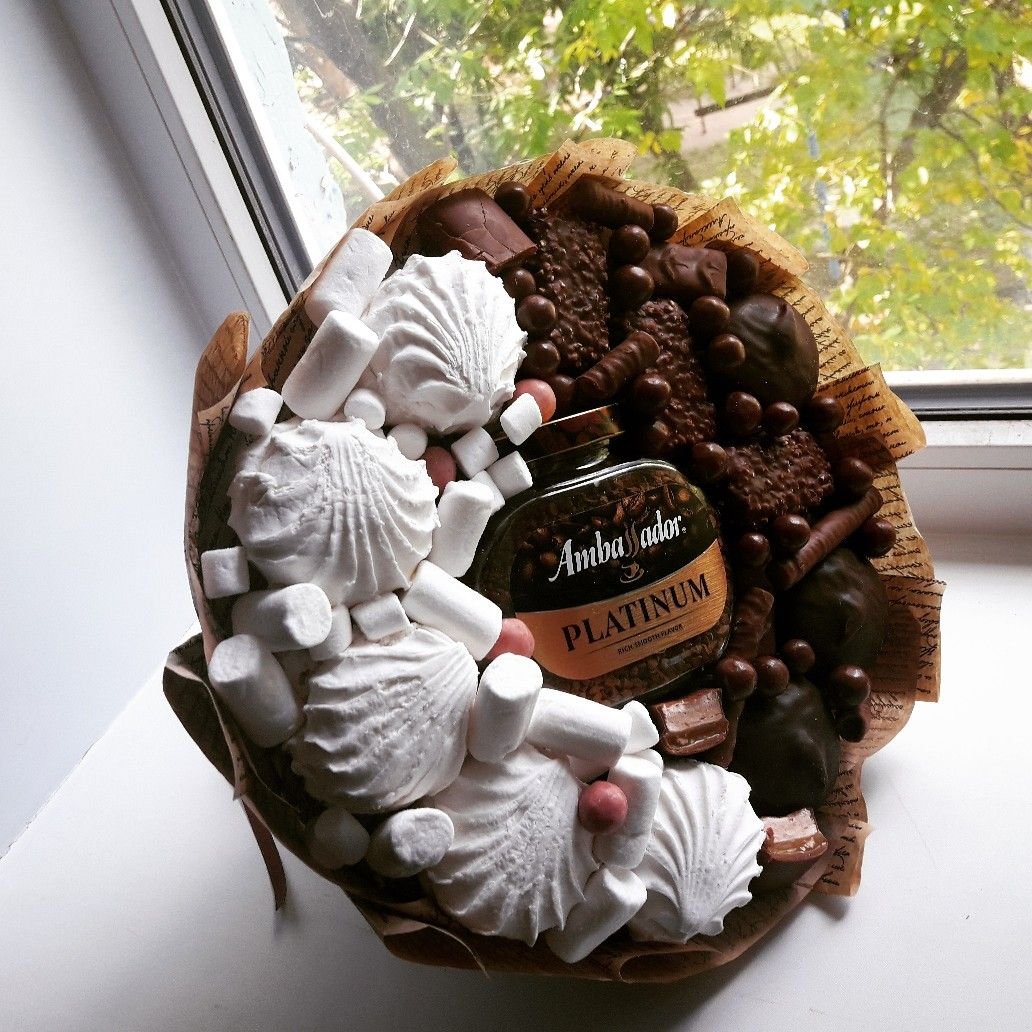 Детские съедобные букеты