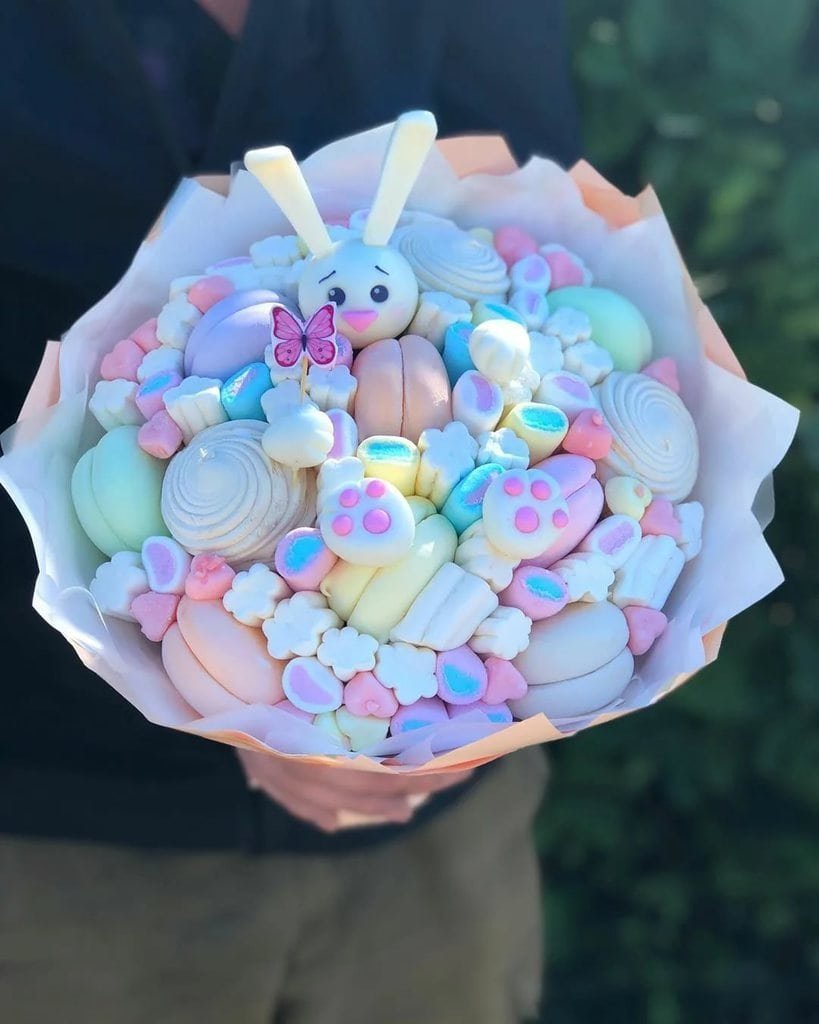 Необычный букет для девочки