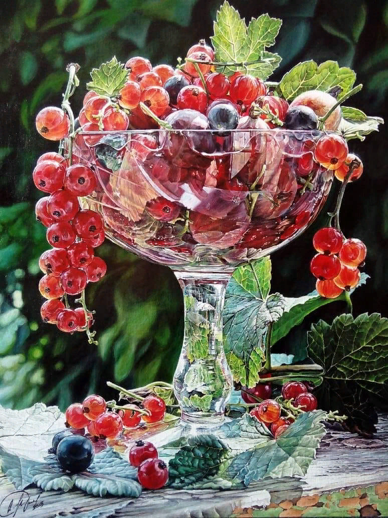 Олег Дашевский картина ягоды