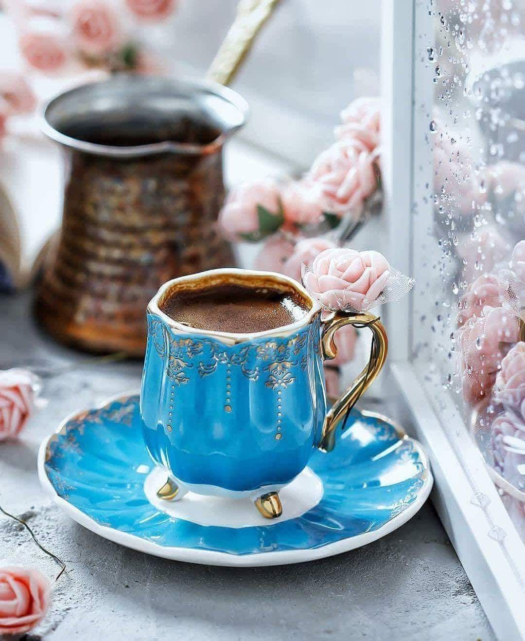 Утренний кофе зимой