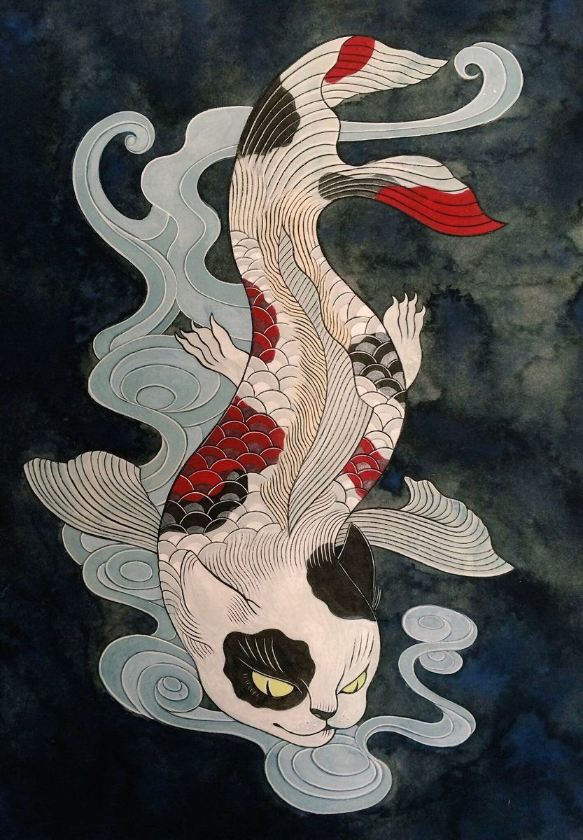 Иллюстрации в японском стиле