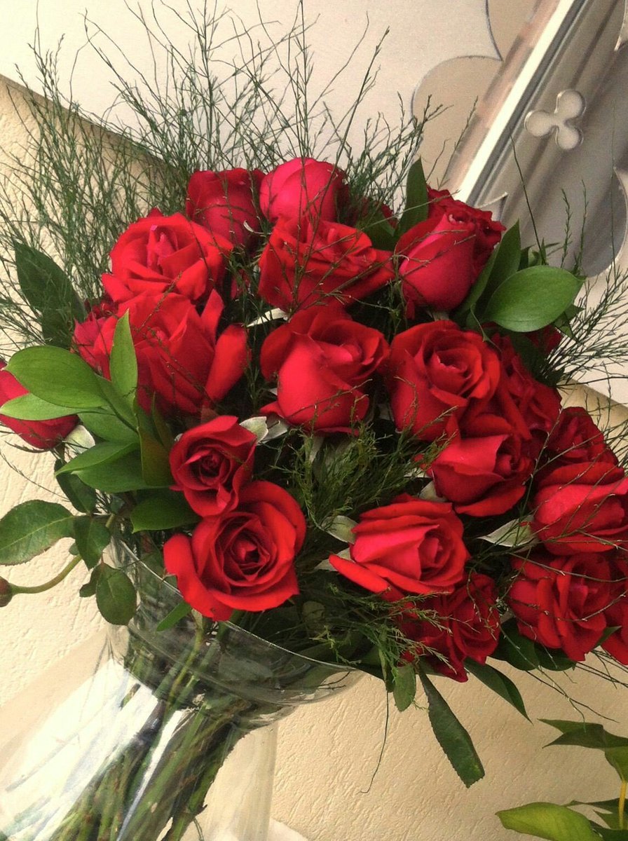 Красивый букет дома