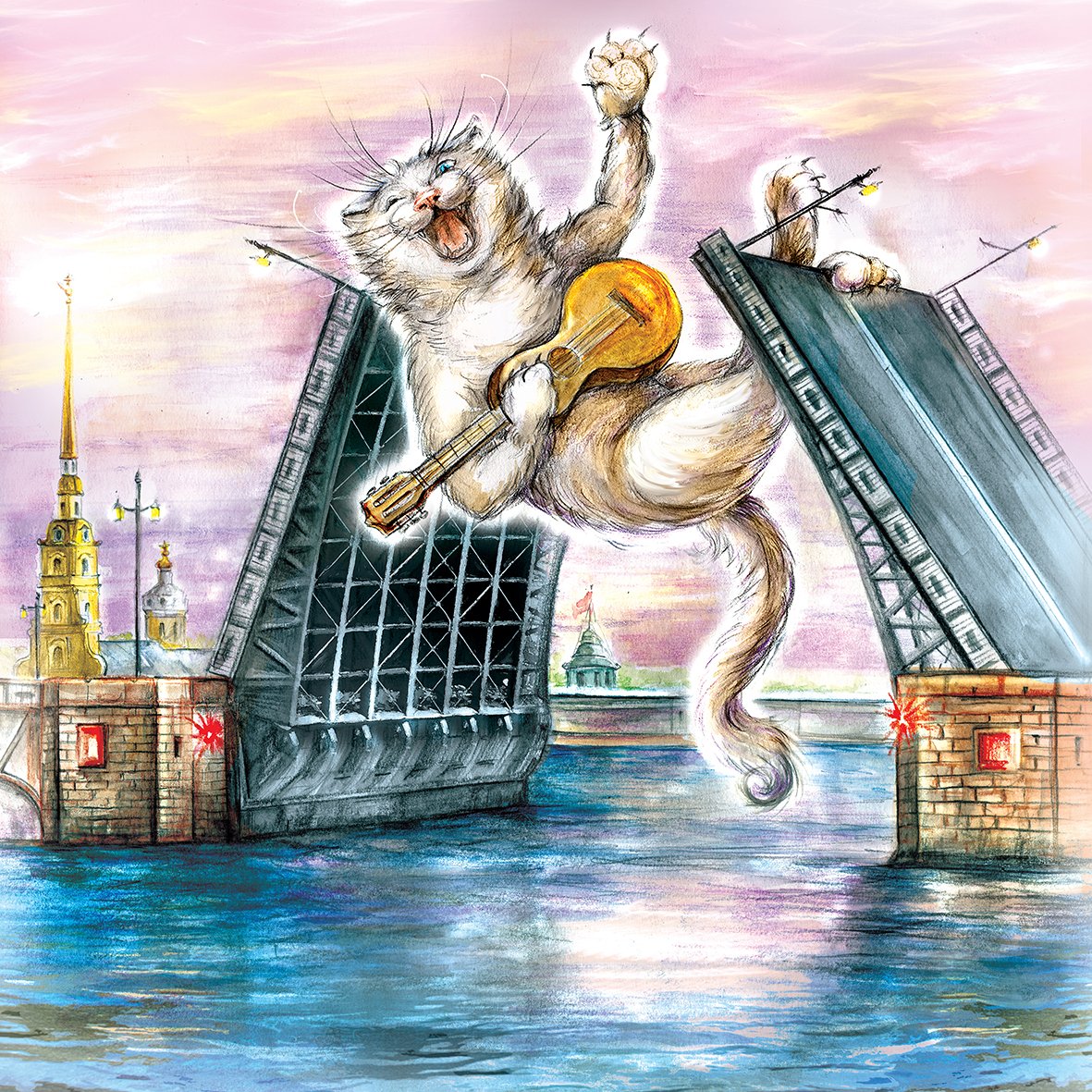 Весёлые коты Петербурга