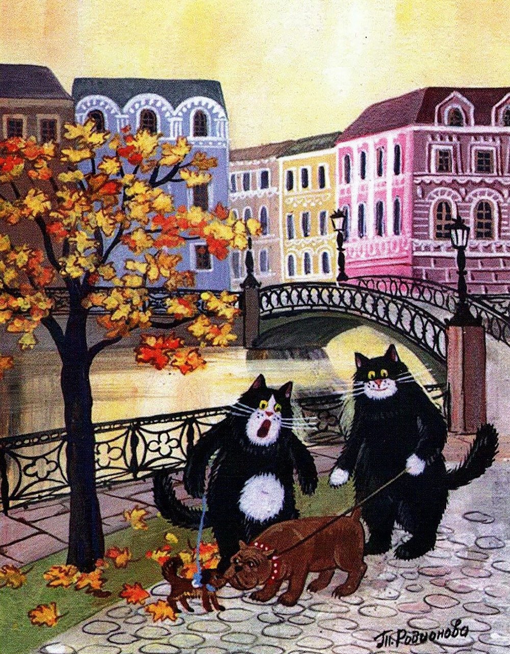 Питерские коты Татьяны Родионовой