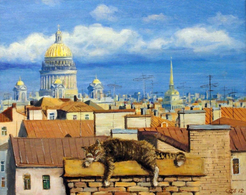 Художник Пятин Олег Питер