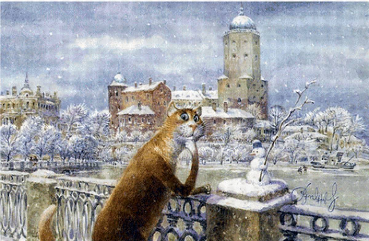 Петербургские коты Владимира Румянцева