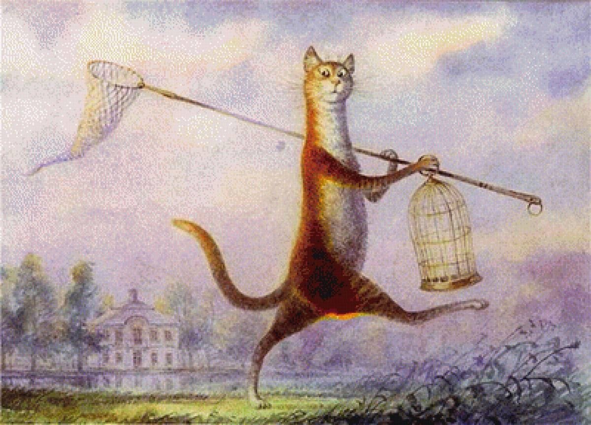 Петербургские коты Владимира Румянцева