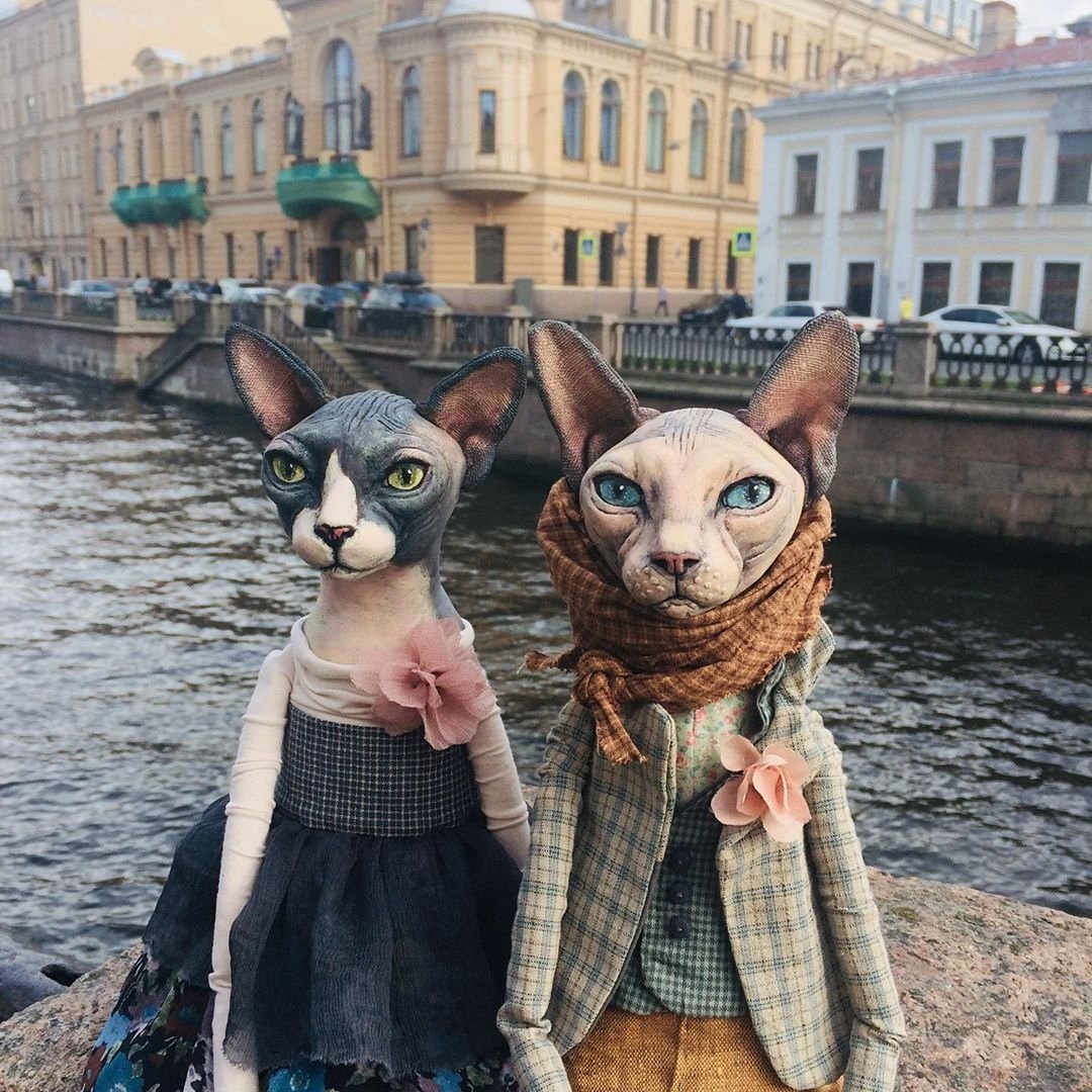 Петербургские коты Елены Алехиной