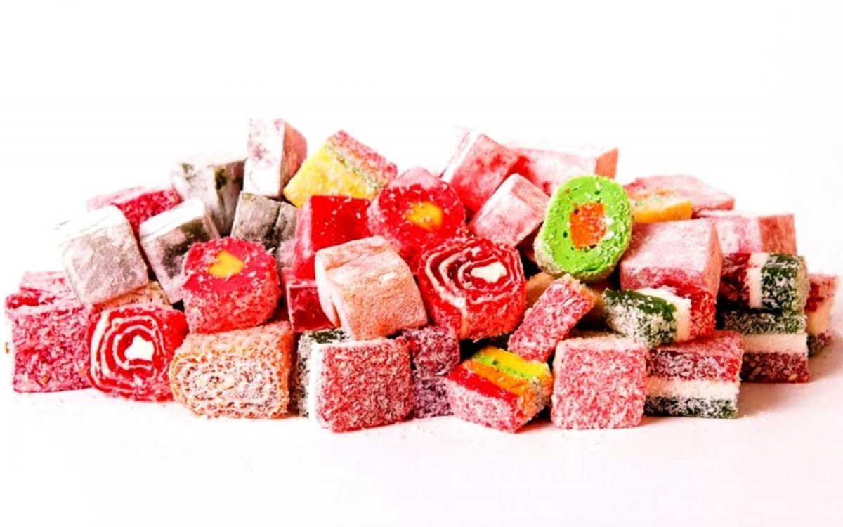 Лукум палочки с орехами