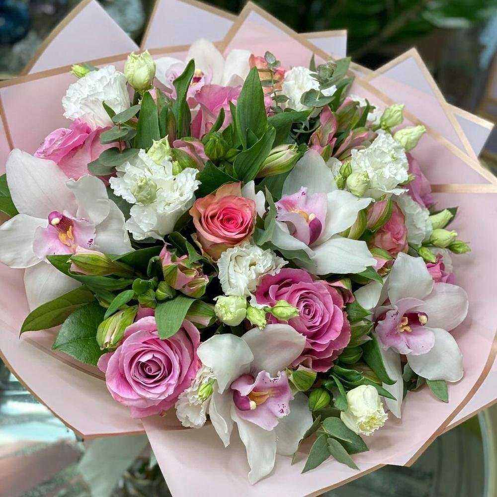 Альстромерия,фрезия ,эустома