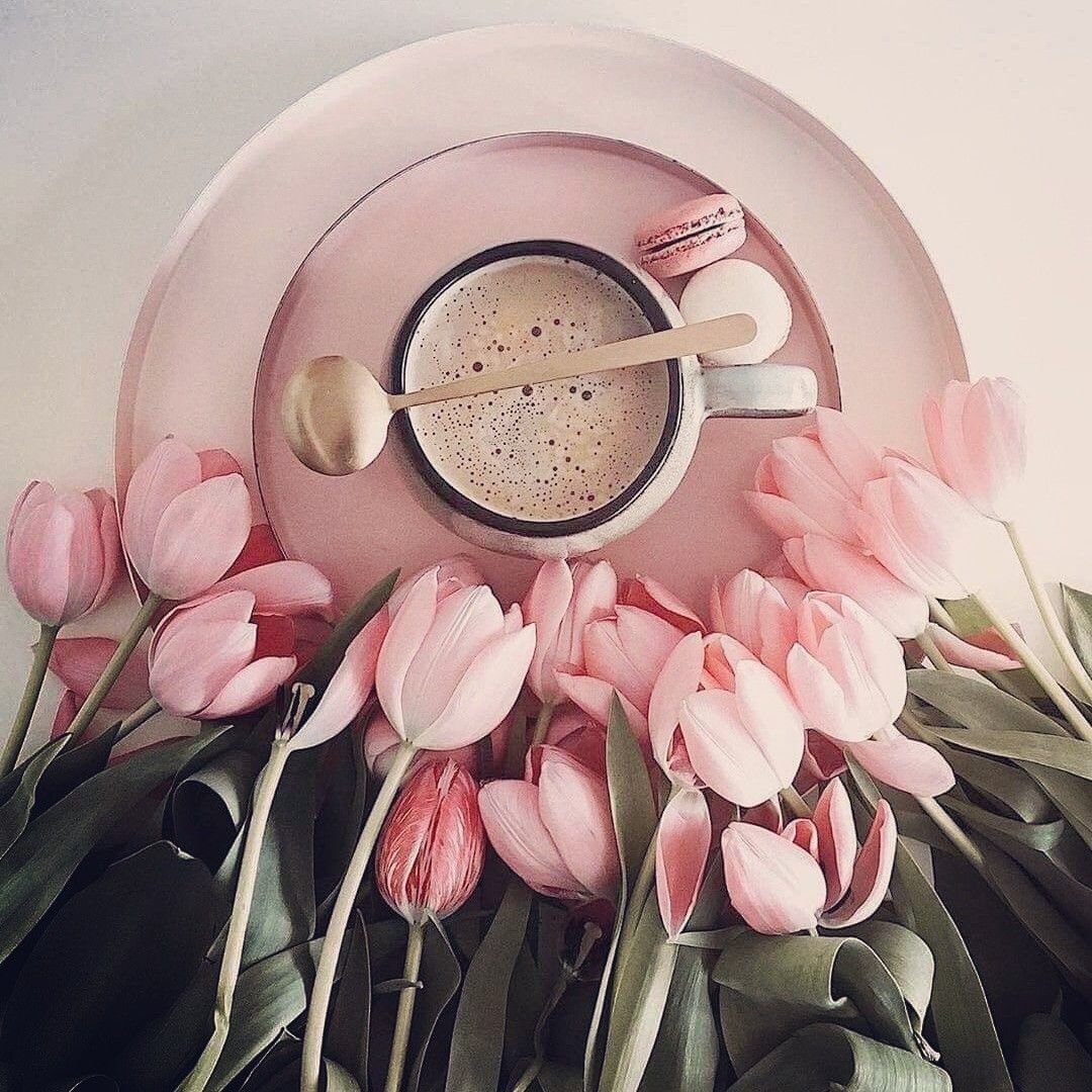 Стикер доброе утро для Инстаграмм